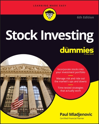 Stock Investing for Dummies by Mladjenovic, Paul