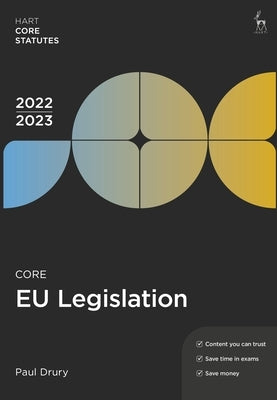 Core Eu Legislation 2022-23 by Drury, Paul