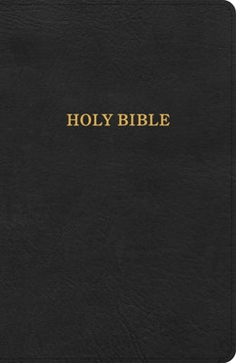 KJV Thinline Bible, Black Leathertouch by Holman Bible Publishers