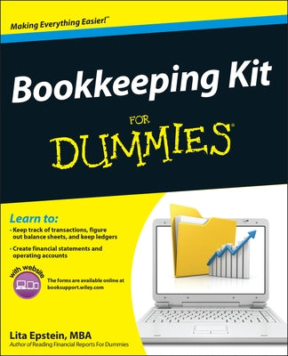 Bookkeeping Kit For Dummies [With CDROM] by Epstein, Lita