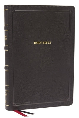 Nkjv, Deluxe Thinline Reference Bible, Large Print, Leathersoft, Black, Red Letter Edition, Comfort Print: Holy Bible, New King James Version by Thomas Nelson