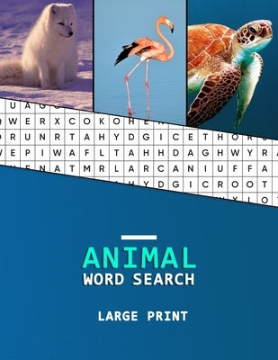Animal Word Search Large Print: A word hunting book for Dementia and Alzheimers patients - Reduced memory loss and increased mental capacity by Studio, Dementia Activity
