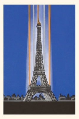 Vintage Journal Art Deco Eiffel Tower by Found Image Press