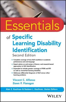 Essentials of Specific Learning Disability Identification by Alfonso, Vincent C.