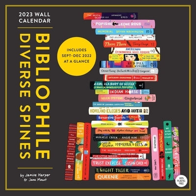 2023 Wall Cal: Bibliophile Diverse Spines by Harper, Jamise