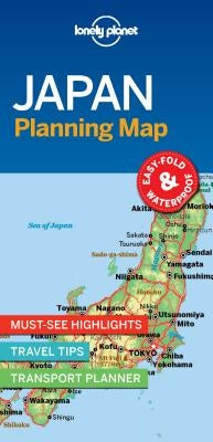 Lonely Planet Japan Planning Map 1 by Lonely Planet