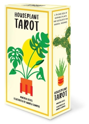 Houseplant Tarot: A 78-Card Deck of Adorable Plants and Succulents for Magical Guidance by Siegel, Minerva