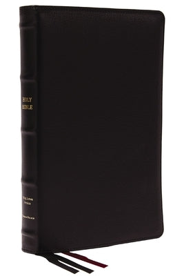 Kjv, Thinline Bible, Large Print, Premium Goatskin Leather, Black, Premier Collection, Red Letter, Comfort Print: Holy Bible, King James Version by Thomas Nelson