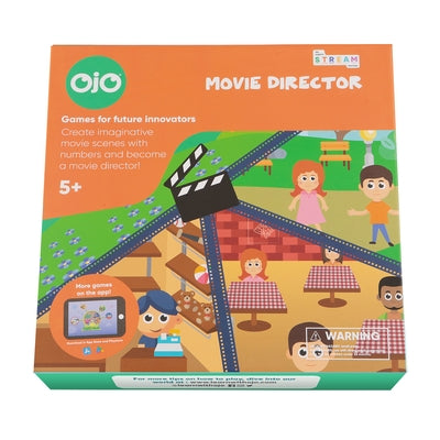 Ojo Movie Director Maths Board Game for Boys and Girls Ages 5, 6, 7, 8, 9, 10 by Thrive Venture Partners LLC