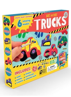 Make and Paint Trucks & More: Craft Box Set for Kids by Igloobooks