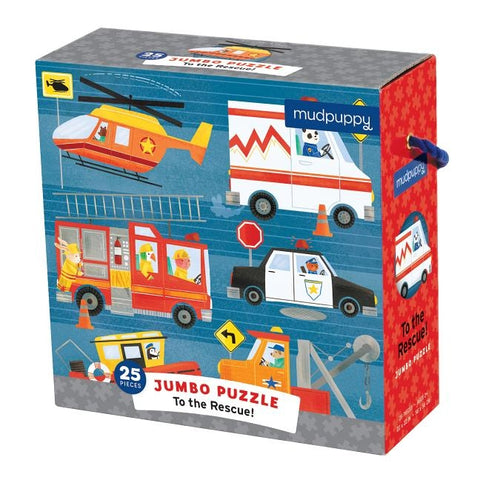 To the Rescue Jumbo Puzzle by Mudpuppy
