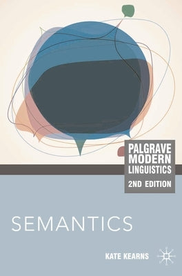 Semantics by Kearns, Kate