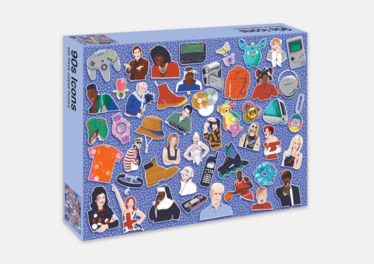 90s Icons Jigsaw Puzzle: 500 Piece Jigsaw Puzzle by Fisher, Niki