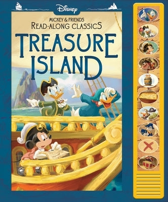 Disney Mickey and Friends: Treasure Island Read-Along Classics Sound Book: Read-Along Classics by Crooks, Lee