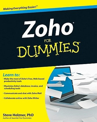 Zoho for Dummies by Holzner, Steve