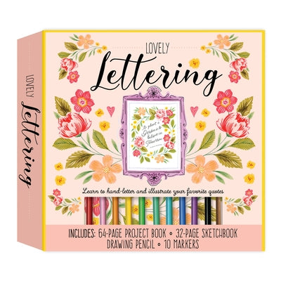 Lovely Lettering Kit: Learn to Hand-Letter and Illustrate Your Favorite Quotes - Includes: 64-Page Project Book, 32-Page Sketchbook, Drawing by McManness, Erin