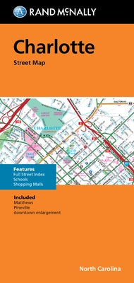 Rand McNally Folded Map: Charlotte Street Map by Rand McNally