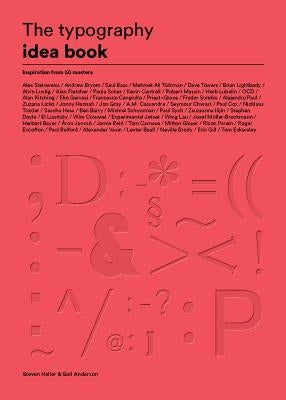The Typography Idea Book: Inspiration from 50 Masters (Type, Fonts, Graphic Design) by Heller, Steven
