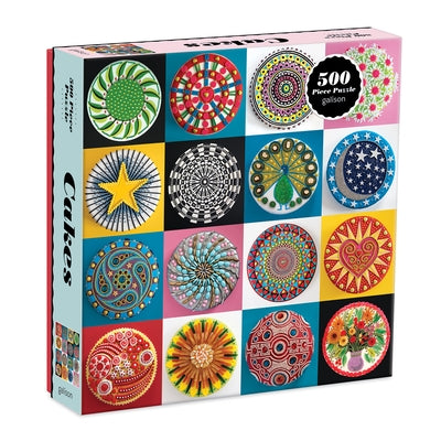 Cakes 500 Piece Puzzle by Bell, Cressida