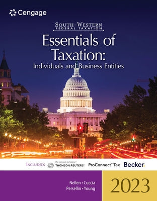 South-Western Federal Taxation 2023: Essentials of Taxation: Individuals and Business Entities (Intuit Proconnect Tax Online & RIA Checkpoint, 1 Term by Nellen, Annette