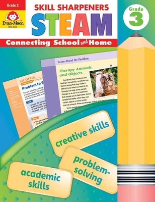 Skill Sharpeners: Steam, Grade 3 Workbook by Evan-Moor Corporation