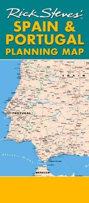 Rick Steves Spain & Portugal Planning Map: Including Barcelona, Madrid & Lisbon City Maps by Steves, Rick