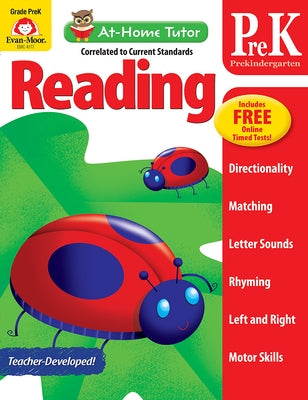 At-Home Tutor: Reading, Prek Workbook by Evan-Moor Corporation