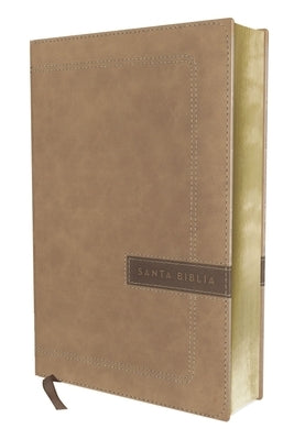 Biblia Nbla, Una Columna Con Referencias, Letra Grande, Leathersoft, Beige, Edición Letra Roja by Nbla-Nueva Biblia de Las Am&#233;ricas