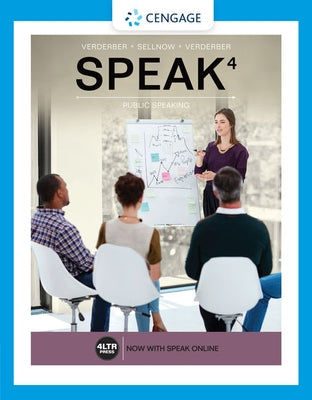 Speak (with Speak Online, 1 Term (6 Months) Printed Access Card) by Verderber, Kathleen S.