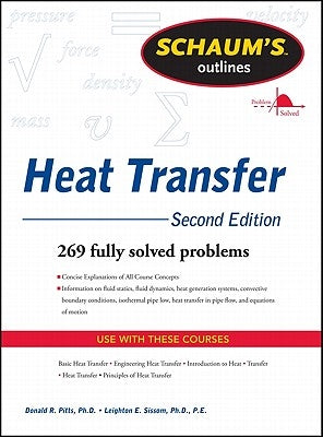 Schaum's Outline of Heat Transfer, 2nd Edition by Pitts, Donald