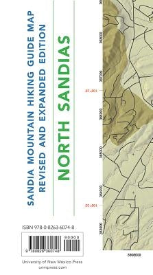 Sandia Mountain Hiking Guide Map, Revised and Expanded Edition by Coltrin, Mike