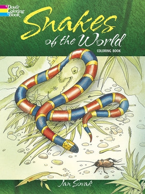 Snakes of the World Coloring Book by Sovak, Jan