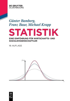 Statistik by Bamberg Baur Krapp, G&#252;nter Franz Michae