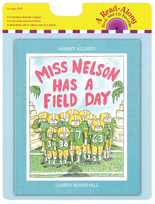 Miss Nelson Has a Field Day Book & CD by Allard, Harry G.