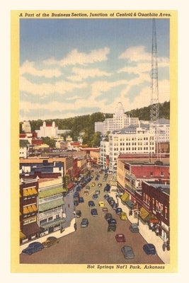 Vintage Journal Downtown Hot Springs by Found Image Press