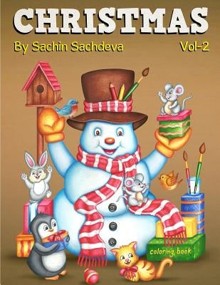 Christmas Coloring Book for Kids: Winter Season Book for Boys & Girls by Sachdeva, Sachin