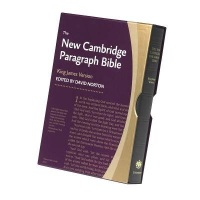 New Cambridge Paragraph Bible-KJV by Norton, David