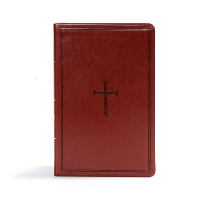 CSB Ultrathin Reference Bible, Brown Leathertouch by Csb Bibles by Holman