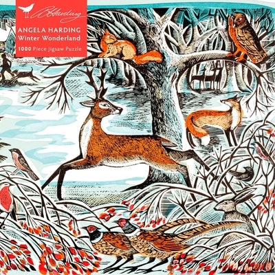 Adult Jigsaw Puzzle: Angela Harding: Winter Wonderland: 1000-Piece Jigsaw Puzzles by Flame Tree Studio