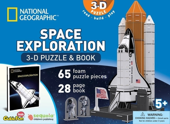 National Geographic Space Exploration: 3D Puzzle and Book [With Book(s)] by Sequoia Children's Publishing