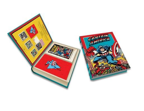 Marvel: Captain America Deluxe Note Card Set (with Keepsake Book Box) by Insight Editions