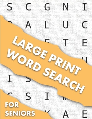 Large Print Word Search For Seniors: Word Search Puzzle Book Sets For Adults, 100 Word Search Puzzles, Large Print Puzzle Book For Adults And Seniors by Art, Compact