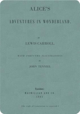 Alice's Adventures in Wonderland: Soft Blue Lined Journal by Discovery Books LLC