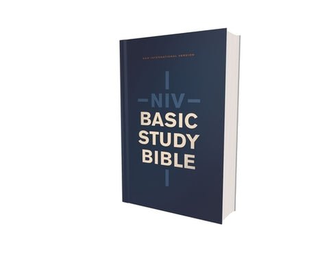 Niv, Basic Study Bible, Economy Edition, Paperback, Blue, Red Letter by Zondervan