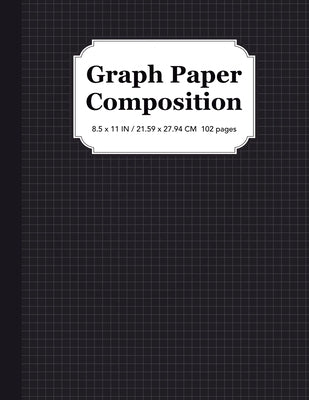 Graph Paper Composition Notebook: Quad Ruled 5x5, Grid Paper for Students in Math and Science by Wizo, Math