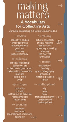 Making Matters: A Vocabulary for Collective Arts by Wesseling, Janneke
