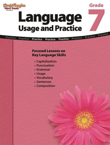 Language: Usage and Practice Reproducible Grade 7 by Stckvagn