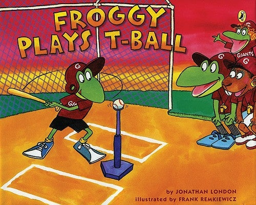 Froggy Plays T-Ball by London, Jonathan