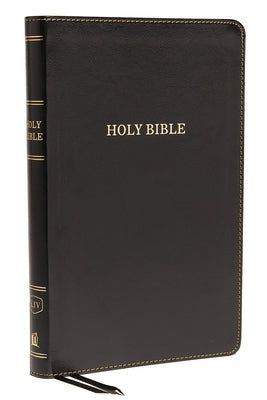 KJV, Thinline Bible, Standard Print, Imitation Leather, Black, Red Letter Edition by Thomas Nelson