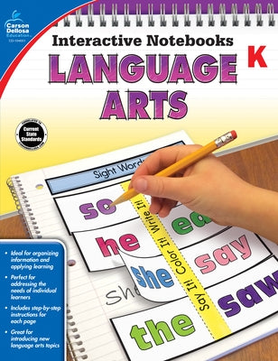 Language Arts, Grade K by Carson Dellosa Education